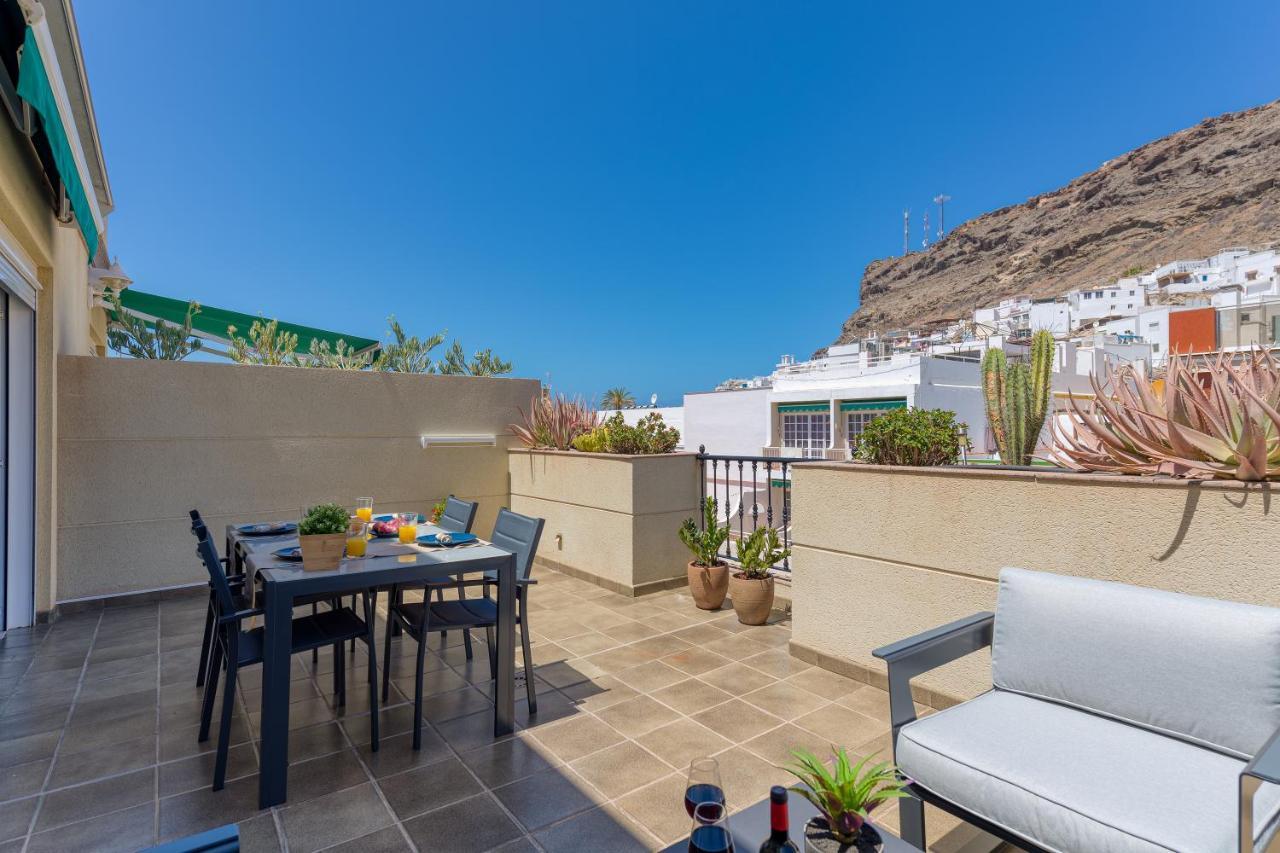Amarre Moon Apartment Puerto De Mogan Luaran gambar